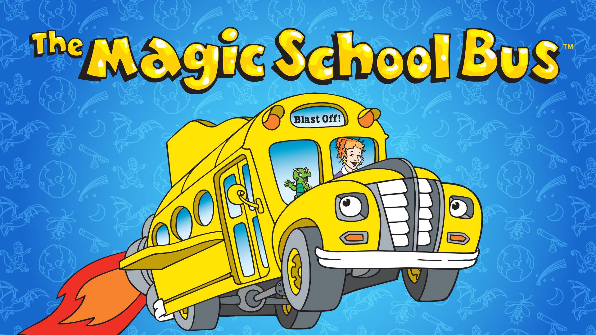 Magic school bus. Волшебный школьный автобус.