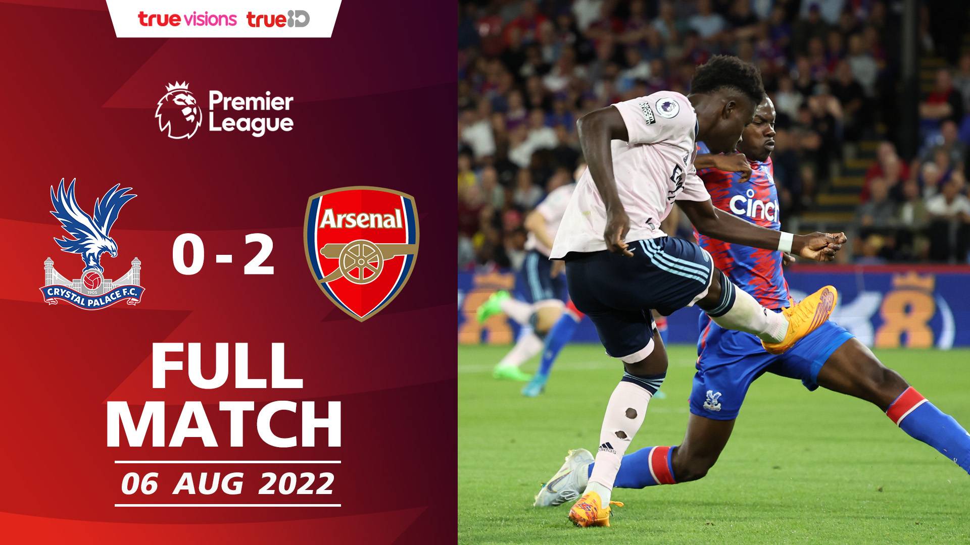 Crystal Palace Vs Arsenal Epl 202223 Full Match Watch Movies Online 8925