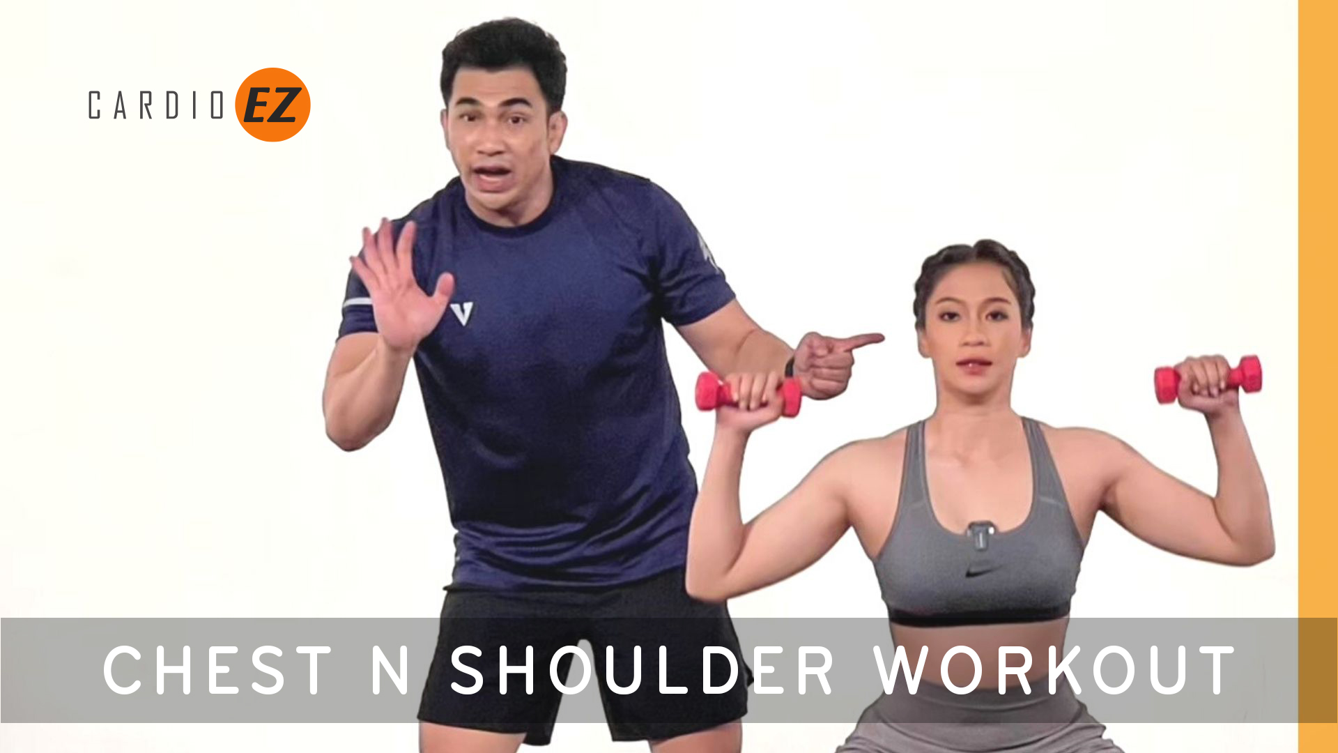 Cardio EZ EP.30 : Chest n Shoulder Workout - ดูหนังออนไลน์
