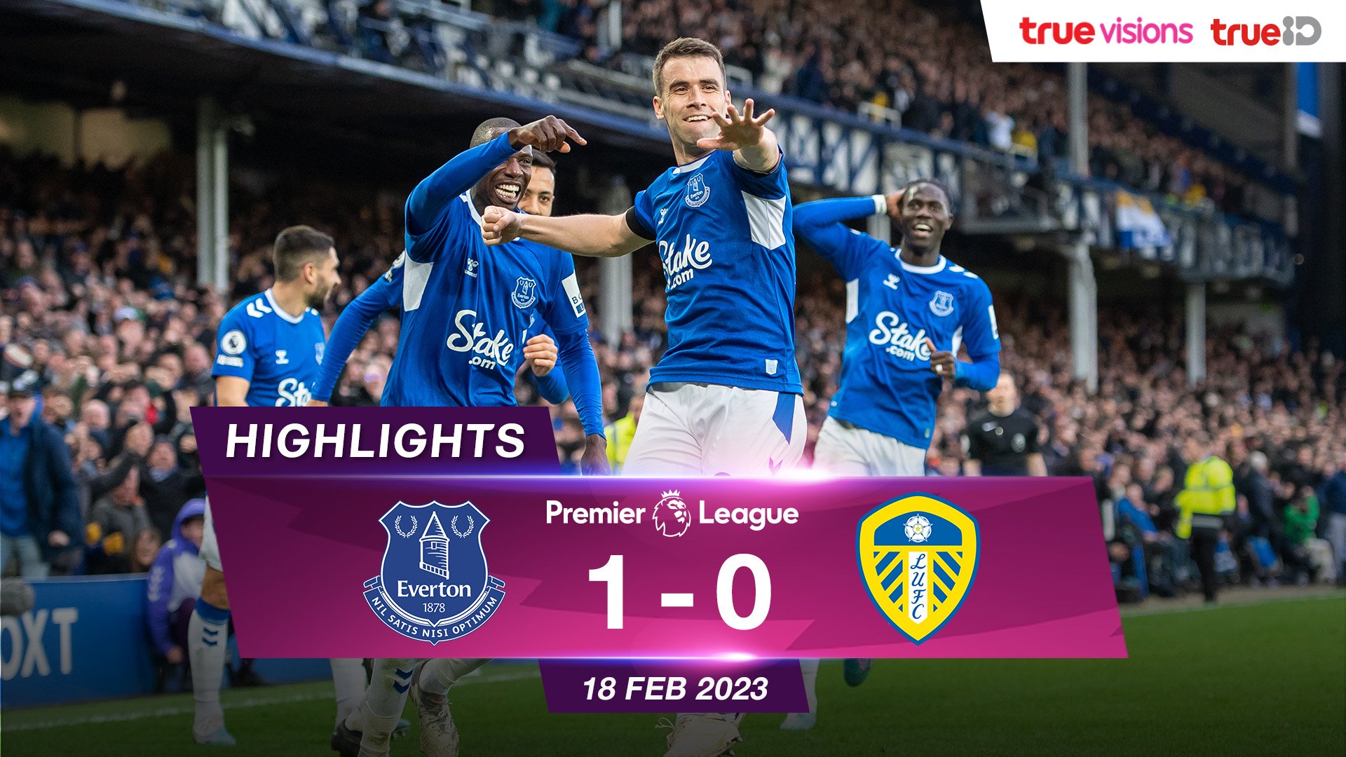 Everton VS Leeds Utd EPL 2022/23