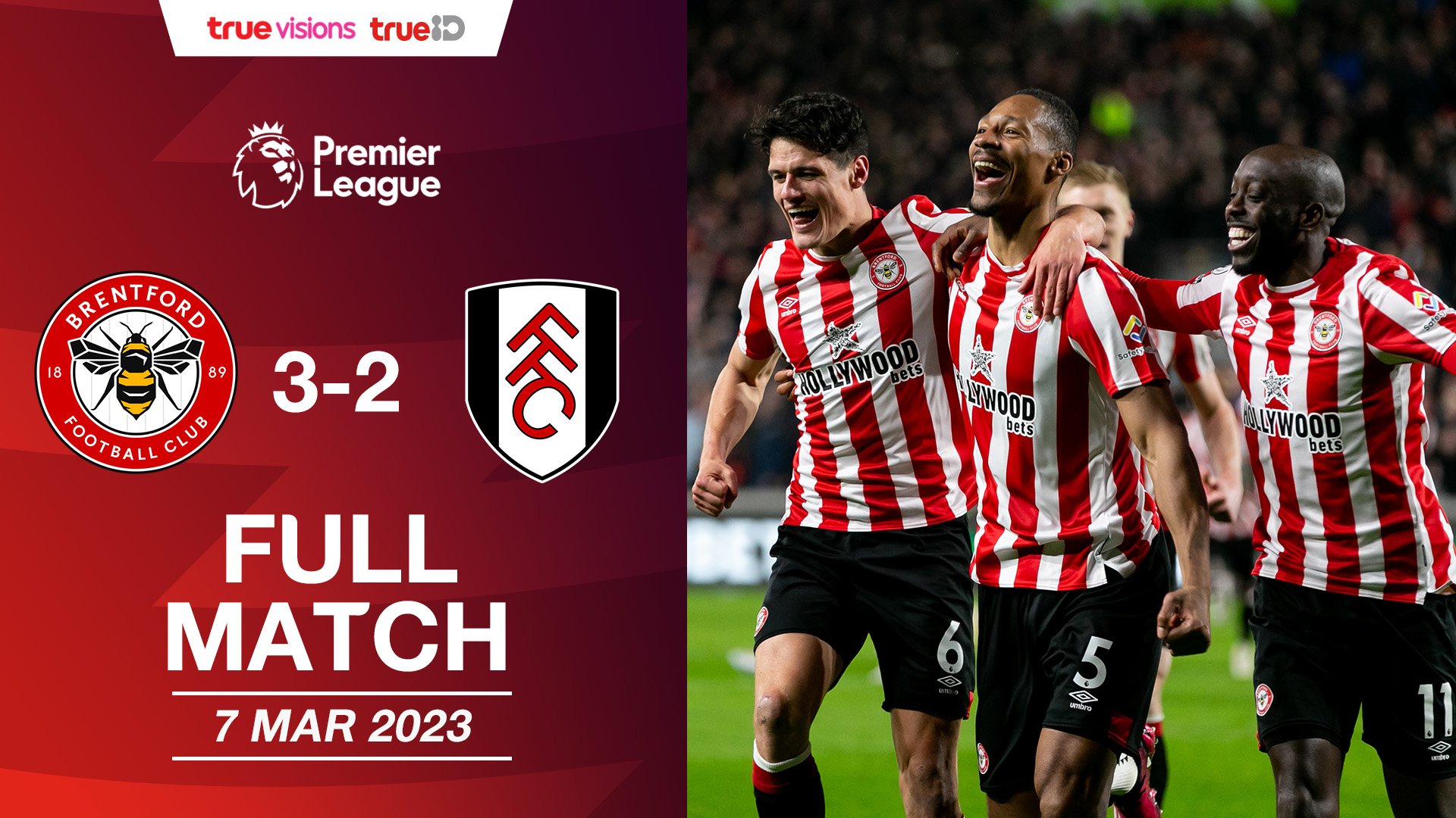 Brentford VS Fulham : EPL 2022/23 Full Match - Watch Movies Online