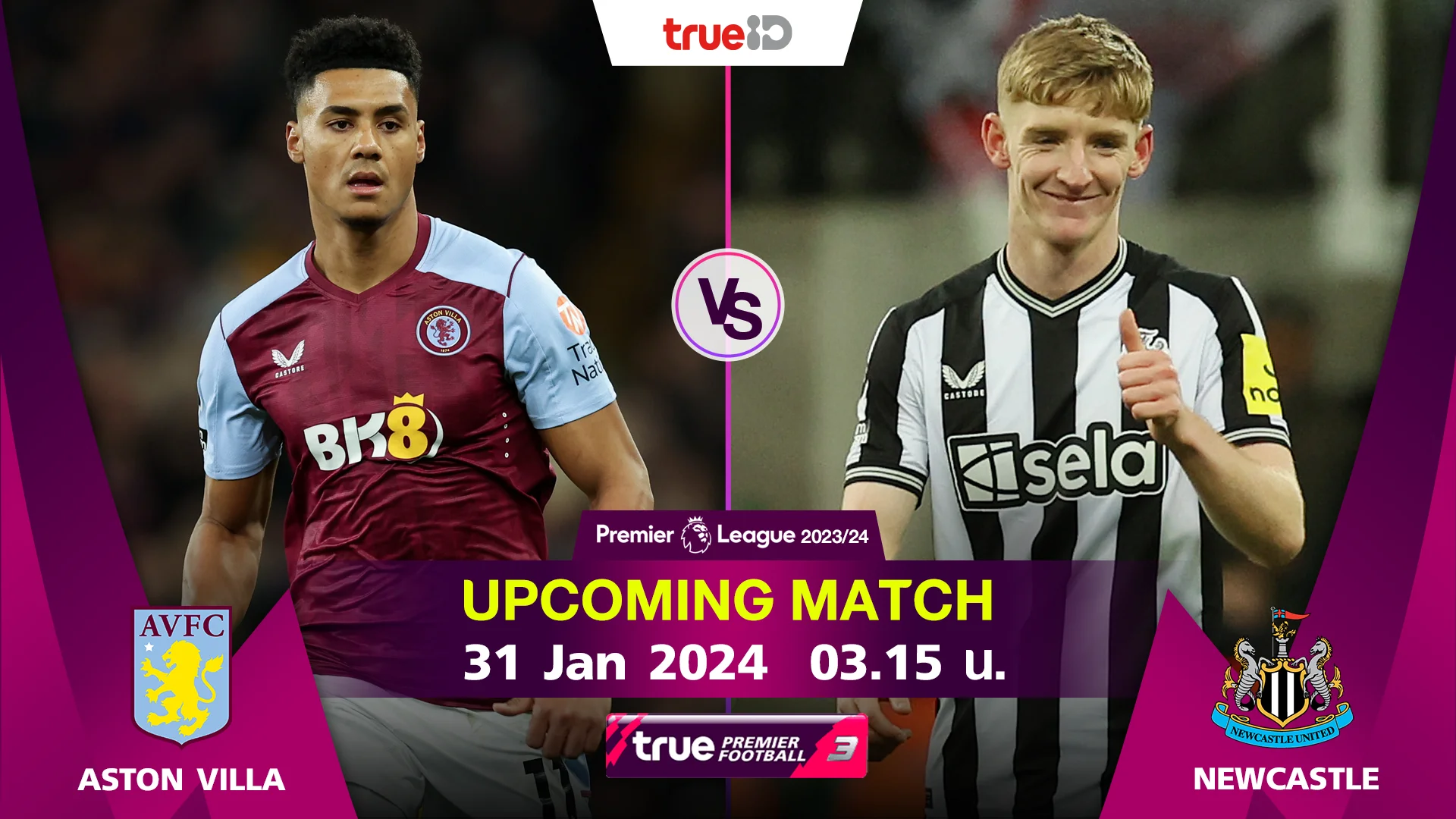 match Aston Villa VS Newcastle [31 Jan 2024 0315 am] Watch