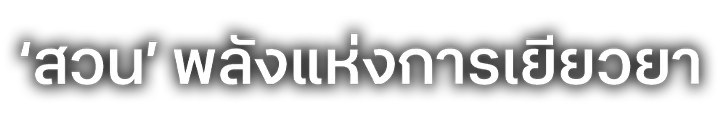 สวน' พลังแห่งการเยียวยา