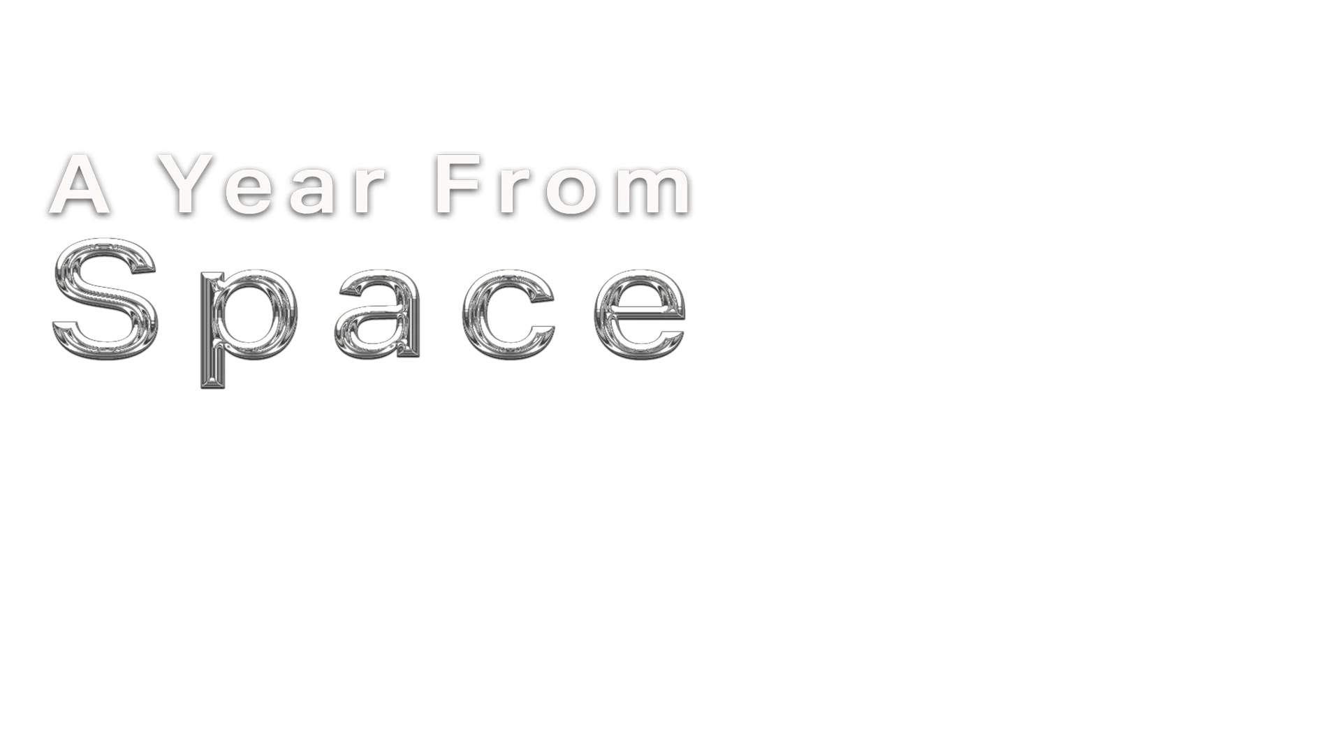 A Year from Space