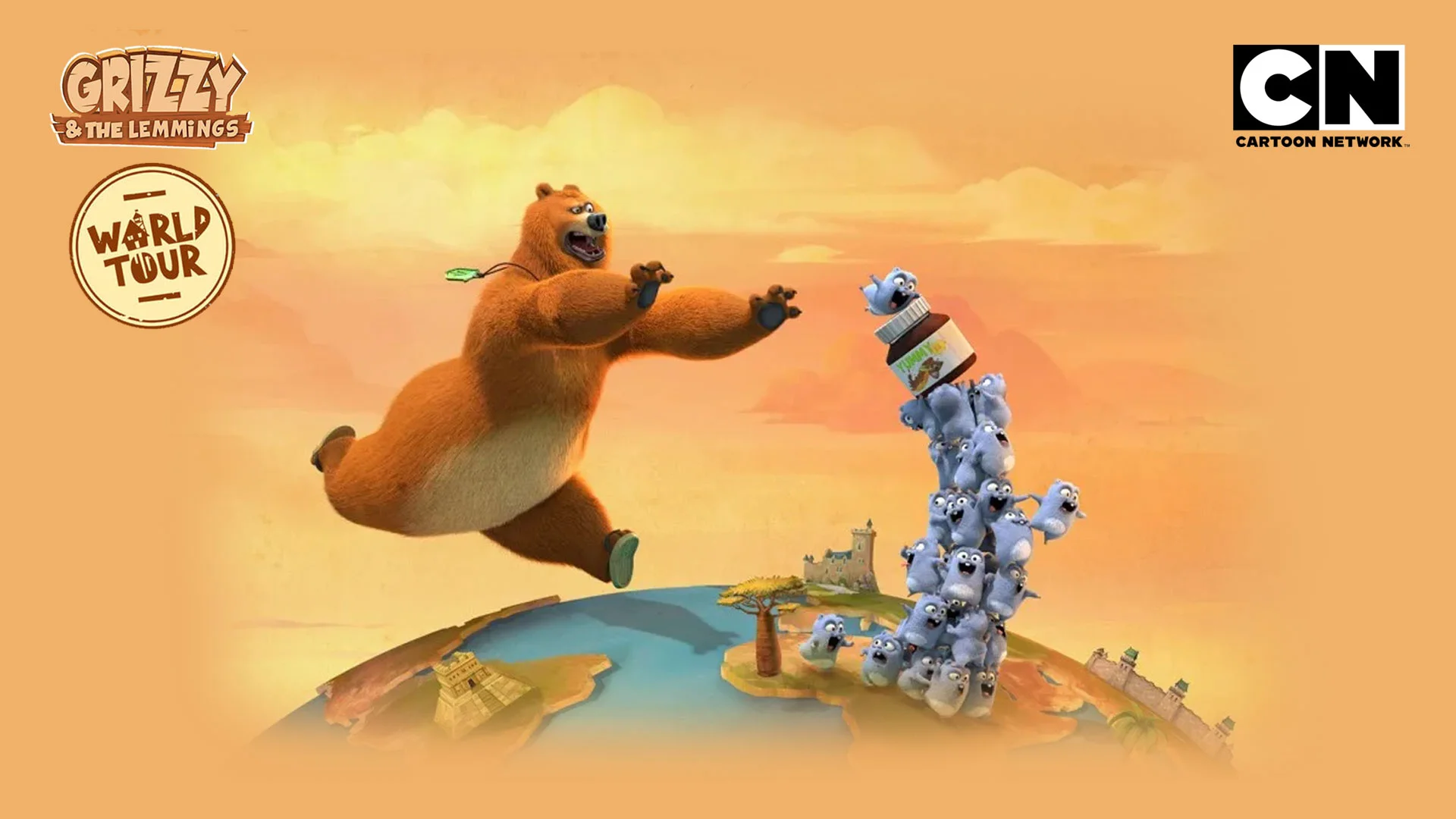 Grizzy And The Lemmings: World Tour - Watch Series Online