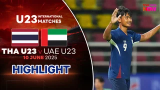 ไทย U23 พบ ยูเออี U23 ฟุตบอลนัดอุ่นเครื่อง ไฮไลท์ 2025