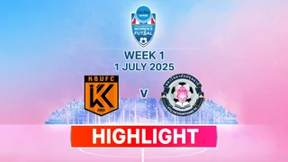 เกษมบัณฑิต เอฟซี พบ มหาวิทยาลัยปทุมธานี เอฟซี ฟุตซอลหญิง ไฮไลท์ 2025 (1 ก.ค.)