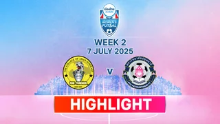บีจีซี บัณฑิตเอเชีย พบ มหาวิทยาลัยปทุมธานี เอฟซี ฟุตซอลหญิง ไฮไลท์ 2025 (7 ก.ค.)