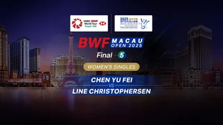 Chen Y.F. vs Christophersen (Final WS) : BWF Macau Open 2025