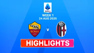โรมา พบ โบโลญญา กัลโช่ เซเรีย อา ไฮไลท์ 2025-26 (24 ส.ค.)