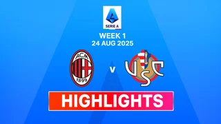 มิลาน พบ เครโมเนเซกัลโช่ เซเรีย อา ไฮไลท์ 2025-26 (24 ส.ค.)