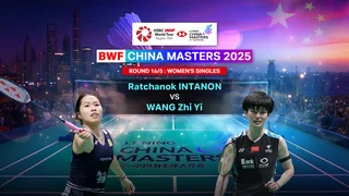 Ratchanok vs Wang Z.Y. (R16 WS) : BWF China Masters 2025