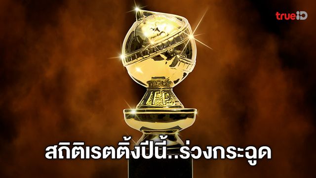 รางวัลลูกโลกทองคำ Golden Globes 2021 ทำสถิติเรตติ้งต่ำสุดในรอบกว่า 10 ปี