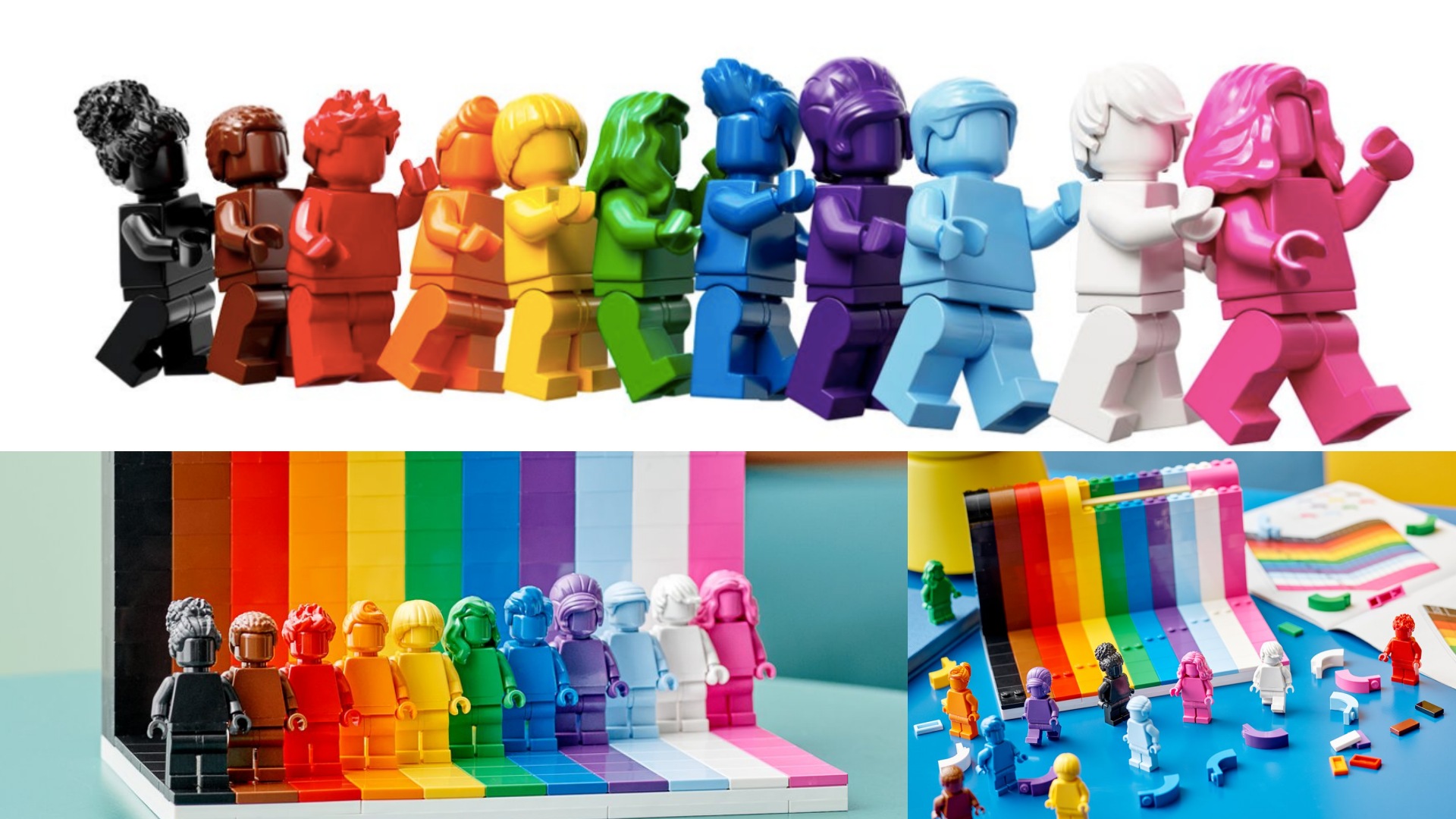 Everyone is awesome LEGO set represents the LGBTQIA community