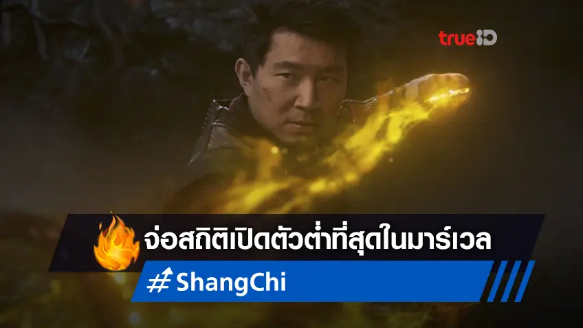 "Shang-Chi" มีความเสี่ยงเป็นหนังเปิดตัวรายได้ต่ำที่สุดในจักรวาลมาร์เวล