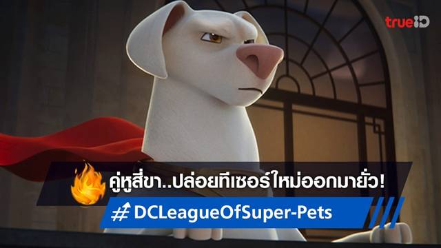 แค่เป็นซูเปอร์ ไม่ได้ทำให้เป็นฮีโร่ "DC League of Super-Pets" ปล่อยทีเซอร์ใหม่