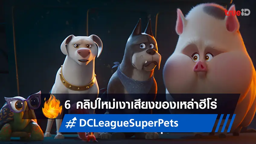 เปิดใจ 6 ซุปตาร์ดังเงาเสียง ปลุกปั้นความป่วนใน “DC League of Super-Pets”