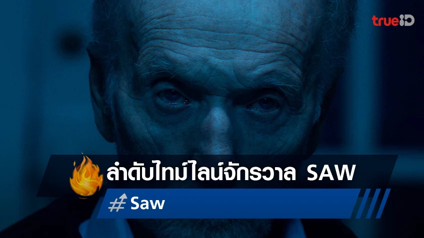 ลำดับไทม์ไลน์จักรวาล SAW เตรียมพร้อมก่อนไปสยองกับ "SAW X"