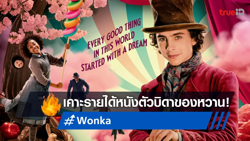 เคาะรายได้บ็อกซ์ออฟฟิศล่วงหน้า "Wonka" การคัมแบ็กของบิดาแห่งช็อกโกแลต