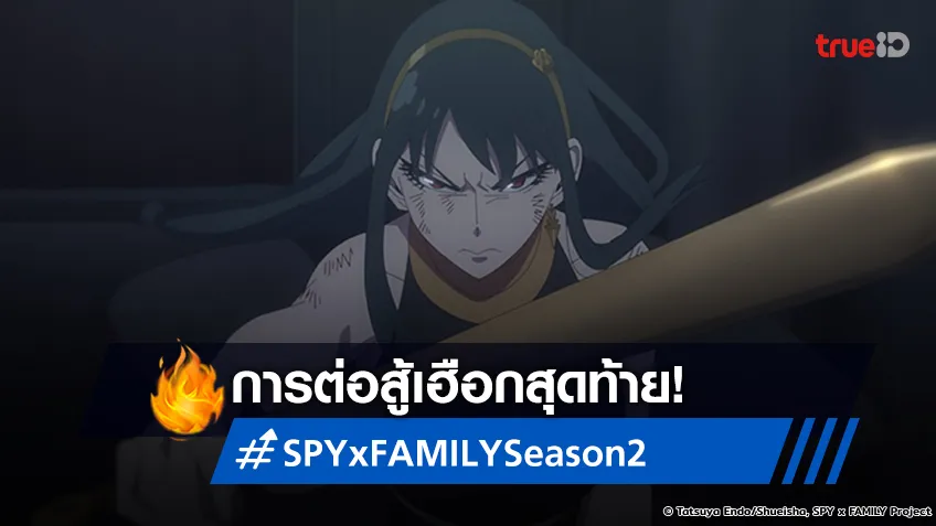 พรีวิวอนิเมะ SPY x FAMILY ซีซัน 2 ตอนที่ 9 พลังเฮือกสุดท้าย ยอร์ ใส่เต็ม!