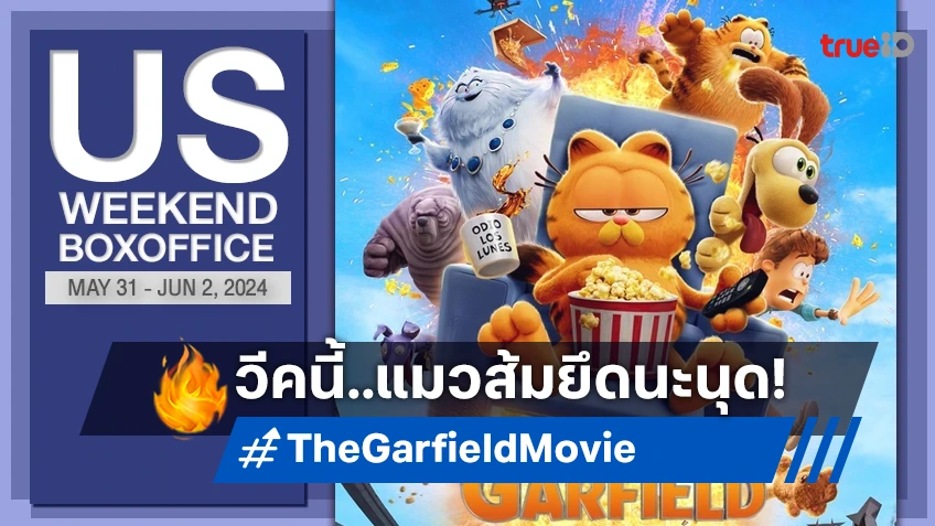 [US Boxoffice] แมวส้มขอแซง "The Garfield Movie" โชว์แกว่งหางใส่ฟูริโอซ่า
