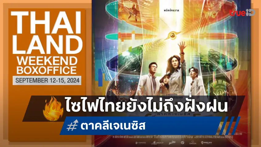 [Thailand Boxoffice] ไซไฟไทยยังไม่เกิด "ตาคลี เจเนซิส" ออกสตาร์ทแบบสูญสิ้นความหวัง