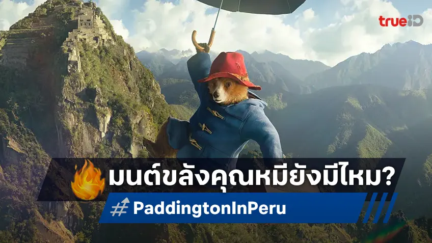 เคาะรายได้ล่วงหน้า "Paddington in Peru" เสน่ห์ของคุณหมีผจญภัย ยังเหลือมนต์ขลังไหม?