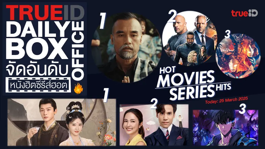 TrueID Daily Boxoffice จัดอันดับหนัง-ซีรีส์ออนไลน์สุดฮิตประจำวัน