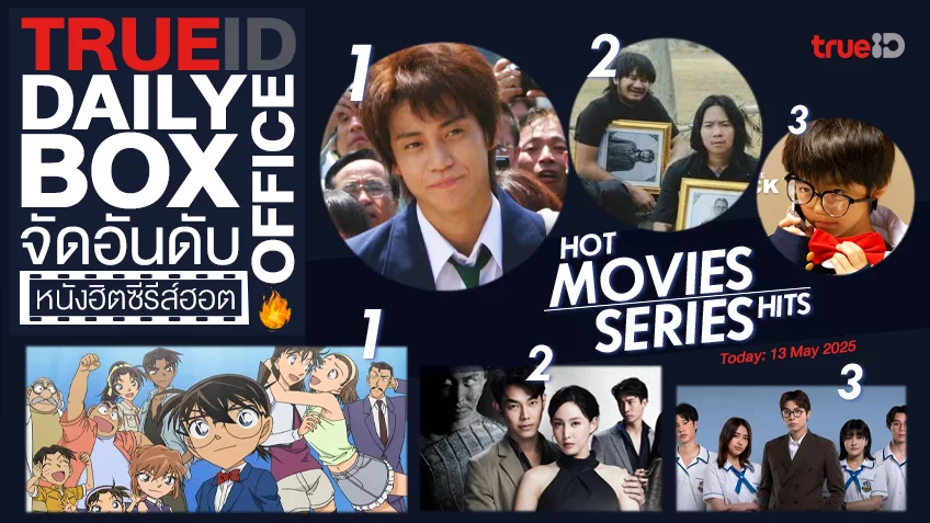 TrueID Daily Boxoffice จัดอันดับหนัง-ซีรีส์ออนไลน์สุดฮิตประจำวัน