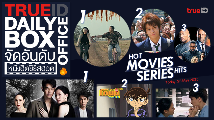 TrueID Daily Boxoffice จัดอันดับหนัง-ซีรีส์ออนไลน์สุดฮิตประจำวัน