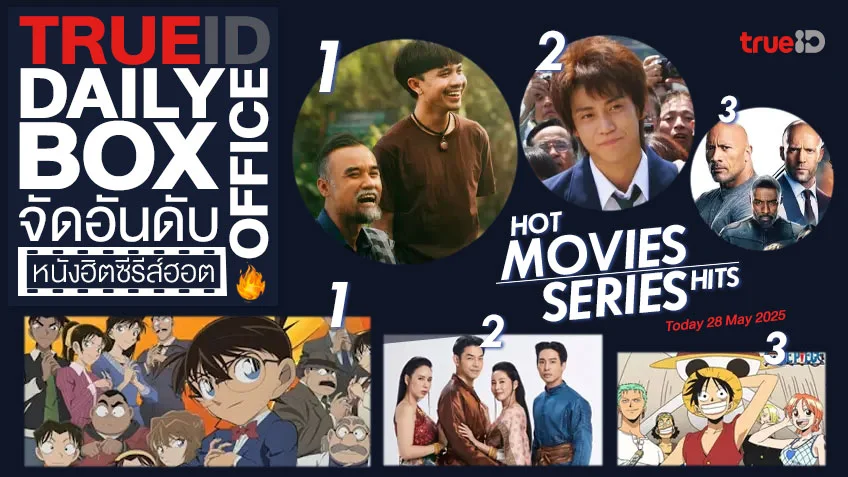 TrueID Daily Boxoffice จัดอันดับหนัง-ซีรีส์ออนไลน์สุดฮิตประจำวัน