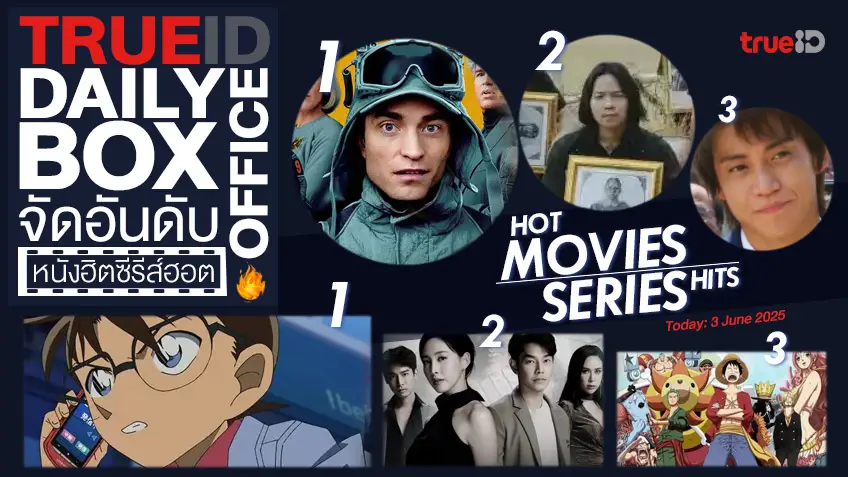 TrueID Daily Boxoffice จัดอันดับหนัง-ซีรีส์ออนไลน์สุดฮิตประจำวัน