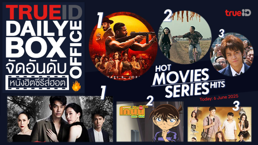 TrueID Daily Boxoffice จัดอันดับหนัง-ซีรีส์ออนไลน์สุดฮิตประจำวัน