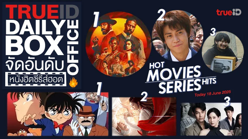 TrueID Daily Boxoffice จัดอันดับหนัง-ซีรีส์ออนไลน์สุดฮิตประจำวัน