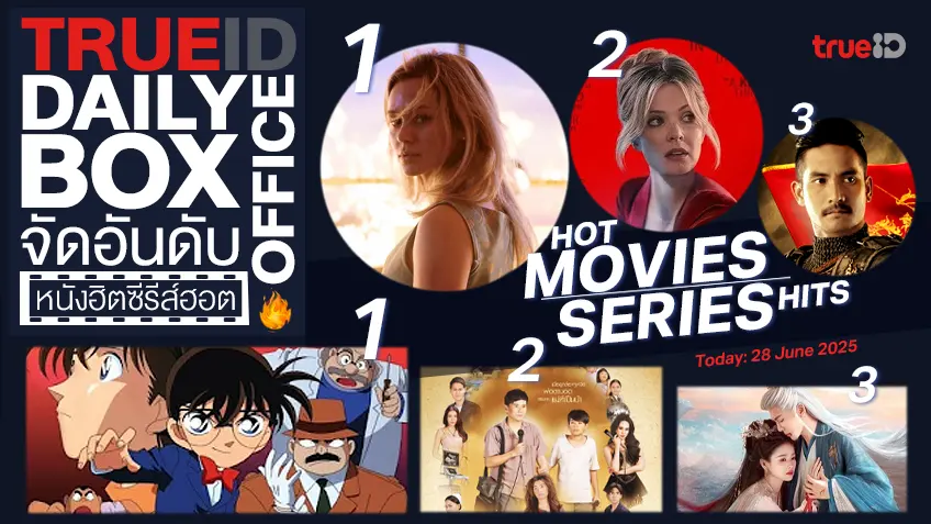 TrueID Daily Boxoffice จัดอันดับหนัง-ซีรีส์ออนไลน์สุดฮิตประจำวัน