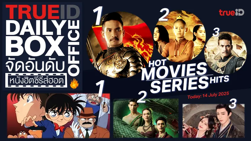 TrueID Daily Boxoffice จัดอันดับหนัง-ซีรีส์ออนไลน์สุดฮิตประจำวัน