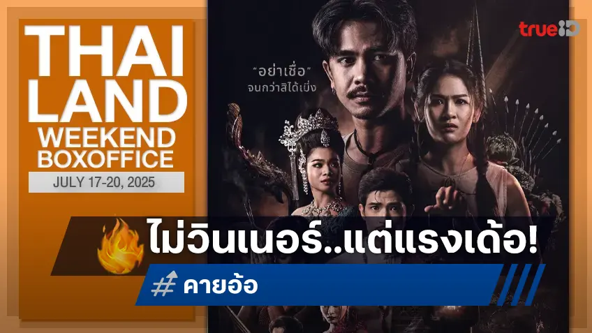 [Thailand Box Office] "Superman" ขอครองบัลลังก์ต่อ "คายอ้อ" เฮี้ยนแรงไม่เบาเลย