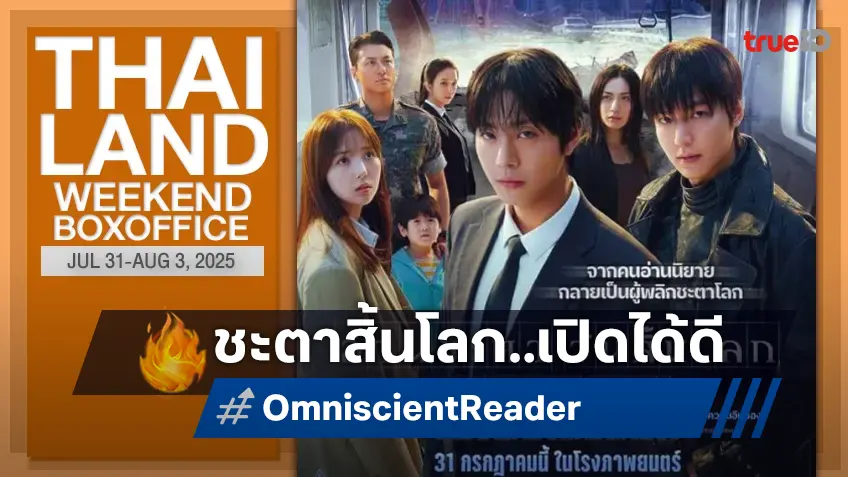 [Thailand Box Office] สี่กายสิทธิ์ยืนหนึ่งต่อ "Omniscient Reader" เปิดตัวใหม่ได้ดีที่สุด
