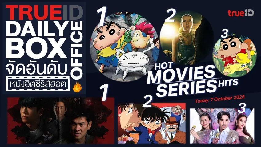 TrueID Daily Boxoffice จัดอันดับหนัง-ซีรีส์ออนไลน์สุดฮิตประจำวัน