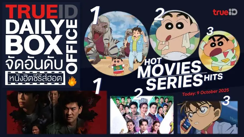 TrueID Daily Boxoffice จัดอันดับหนัง-ซีรีส์ออนไลน์สุดฮิตประจำวัน