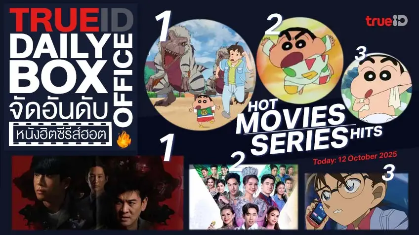 TrueID Daily Boxoffice จัดอันดับหนัง-ซีรีส์ออนไลน์สุดฮิตประจำวัน