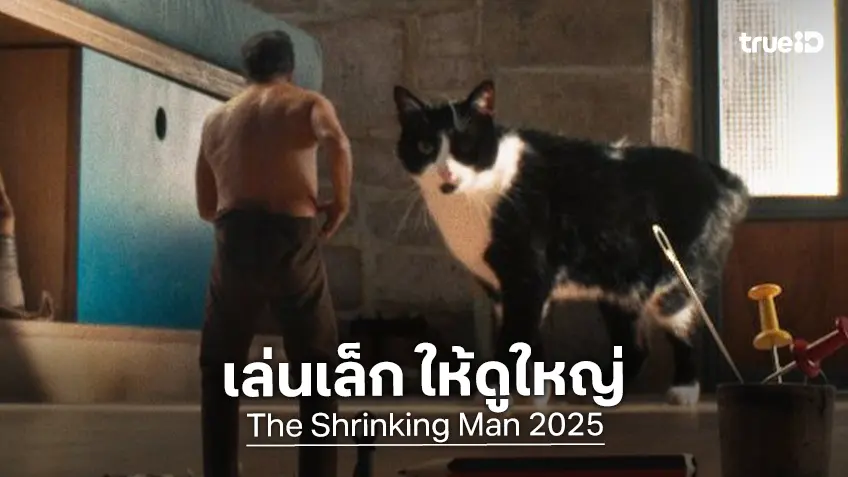 นุดย่อส่วน Vs น้อนแมวไคจู! ลุ้นรางวัลสุดพิเศษจาก “The Shrinking Man” ร่วมกิจกรรม “เล่นใหญ่ ให้ดูเล็ก”