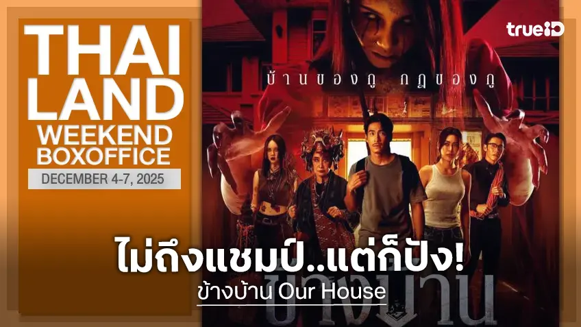 [Thailand Box Office] "Zootopia 2" แกร่งยืนหนึ่ง แต่ "ข้างบ้าน" ก็หลอน..ฟาดรายได้แรง!