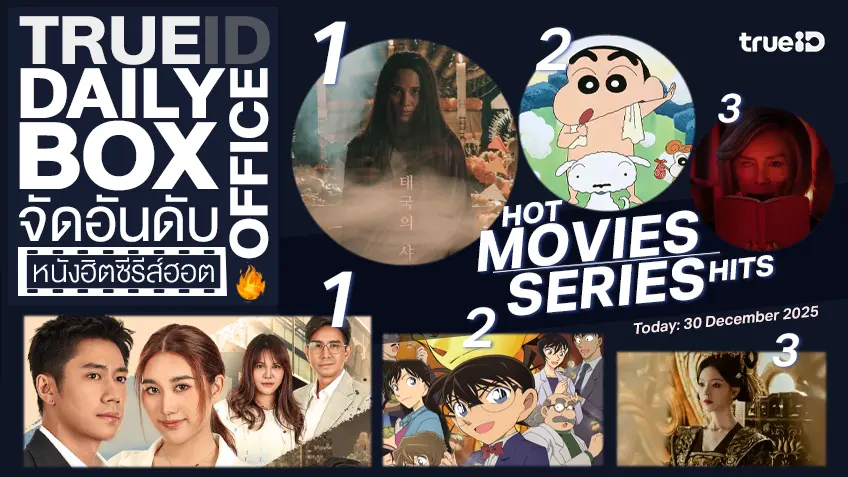 TrueID Daily Boxoffice จัดอันดับหนัง-ซีรีส์ออนไลน์สุดฮิตประจำวัน