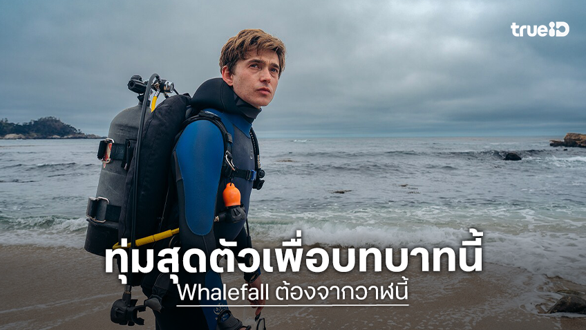 ออสติน แอบรัมส์ ทุ่มสุดตัว เพื่อบทบาทสมจริงใน "Whalefall ต้องรอดจากวาฬนี้" จากดำน้ำกับวาฬจริง สู่การติดอยู่ในท้องวาฬบนจอ