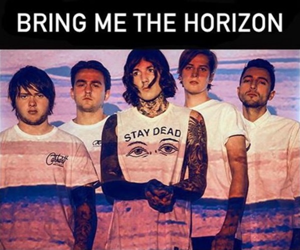 Bring Me The Horizon ถล่มโต๊ะของ Coldplay ในงาน NME Awards