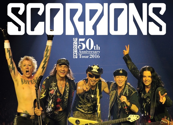 Scorpions ชวนแฟนชาวไทยร่วมฉลองครบรอบครึ่งศตวรรษ ใน Scorpions 50th ...