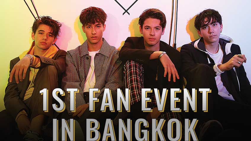4 หนุ่ม INTERSECTION เตรียมมาขโมยใจสาวไทย ในงาน 1ST FAN EVENT IN BANGKOK