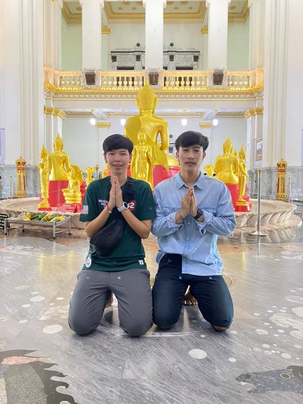 ทำบุญร่วมกัน นุ๊ก ธนดล ป๊ายปาย โอริโอ้