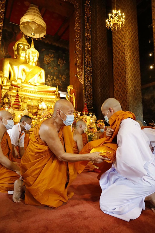 อนุโมทนา ปอ อรรณพ เข้าพิธีอุปสมบท ฉายา เขมสุทธิโก บวชเรียนเป็นเวลา 15 วัน